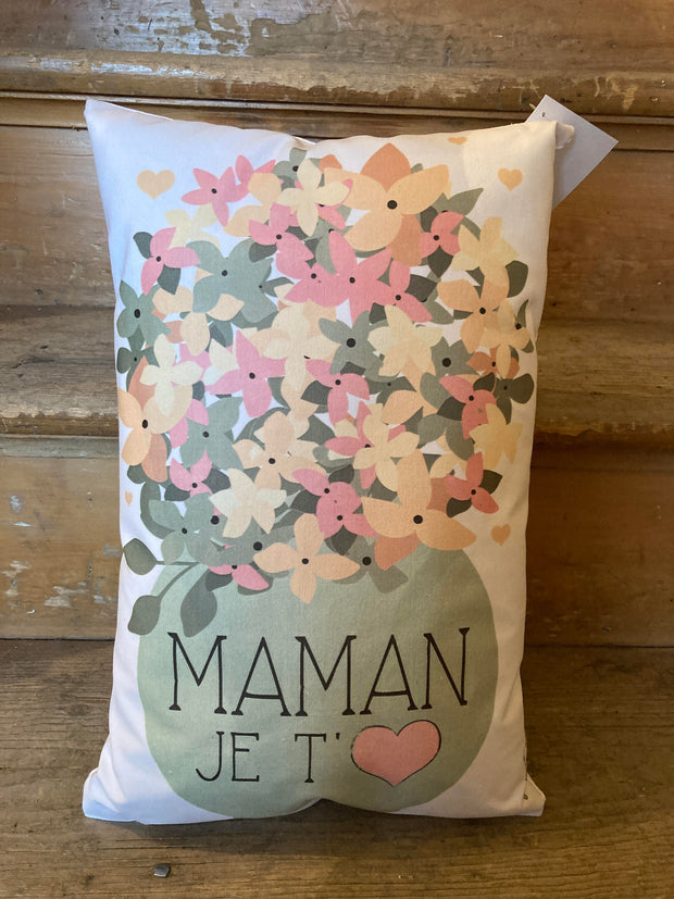 Coussin Maman Je T'aime
