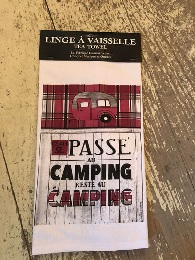 Linge Vaisselle- Ce Qui Se Passe Au Camping